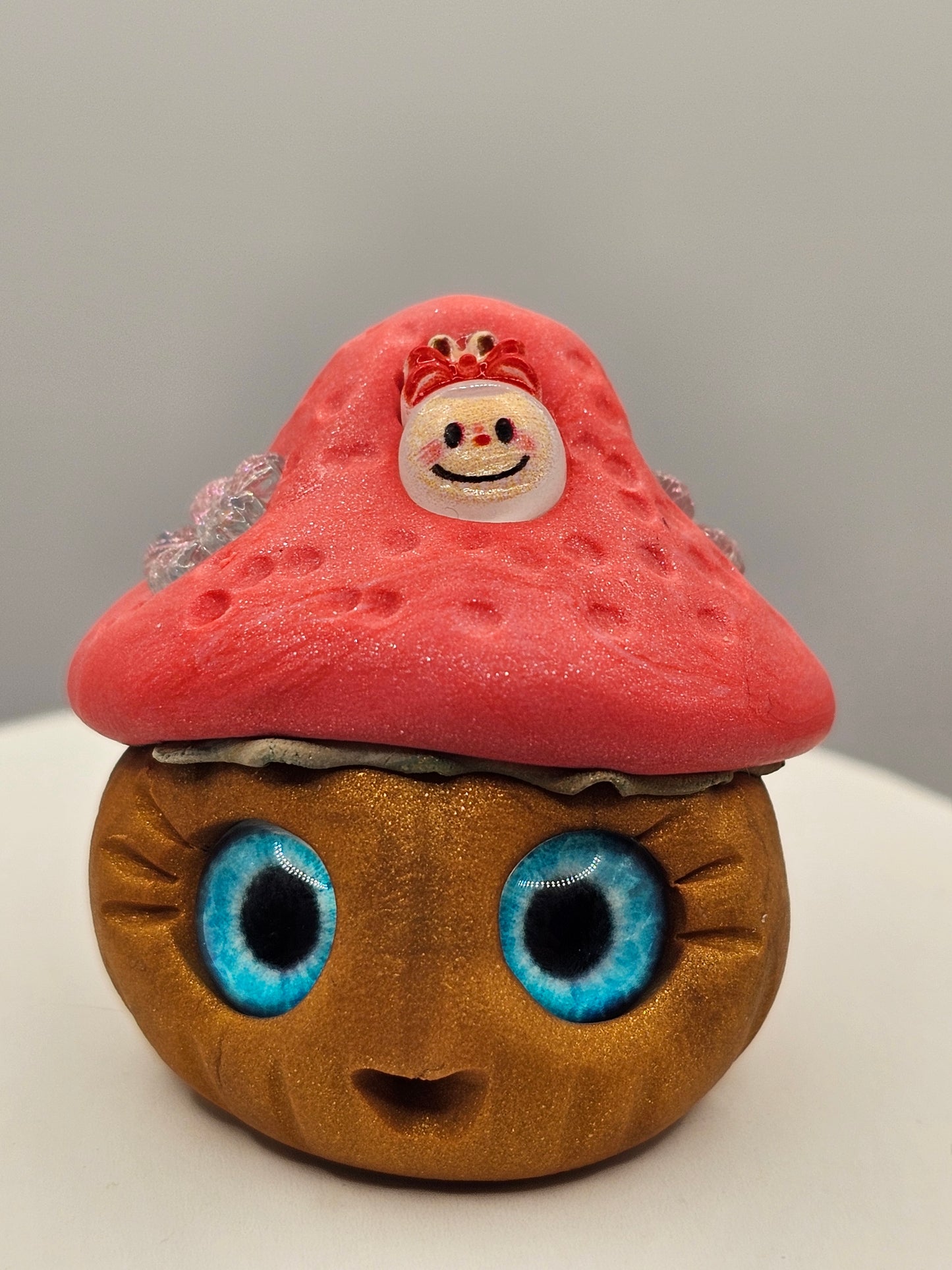 Mushie with Labubu Charm #1