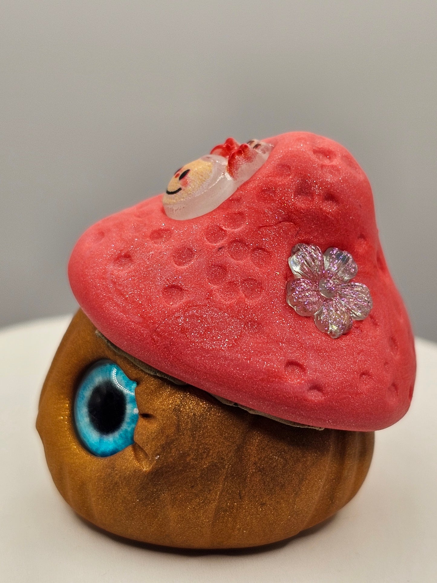 Mushie with Labubu Charm #1