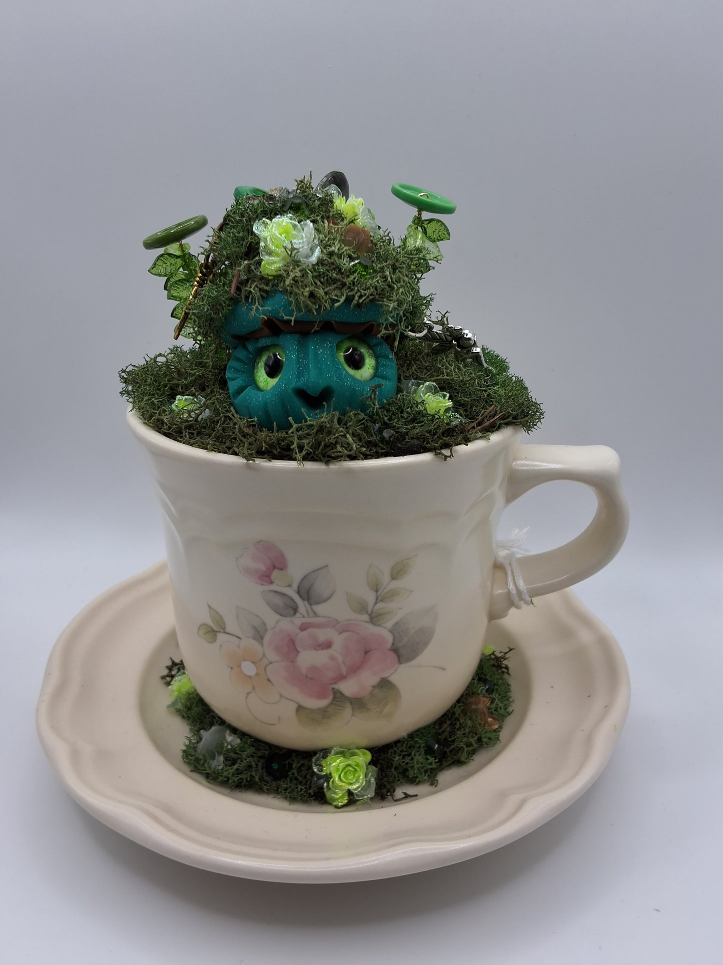 Hidden Treasures Mushie In Teacup